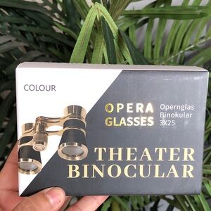 Opera Glasses Theater Binocular - Gold & Black